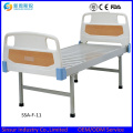 ABS Head/Foot Board Flat Medical Bed with Best Price